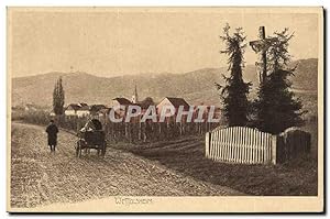 Carte Postale Ancienne Wettolsheim