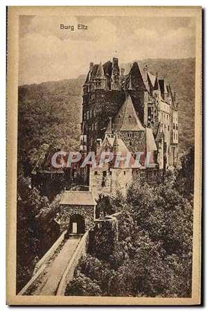 Carte Postale Ancienne Burg Eltz