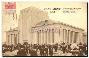 Seller image for Carte Postale Ancienne Gand 1913 Pavillon de l'Allemagne for sale by CPAPHIL