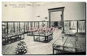 Carte Postale Ancienne Tervueren Nouveau Musee du Congo La Salle des Produlls