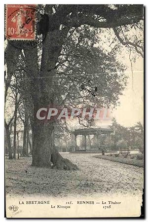 Bild des Verkufers fr Carte Postale Ancienne La Bretagne Rennes Le Thabor zum Verkauf von CPAPHIL