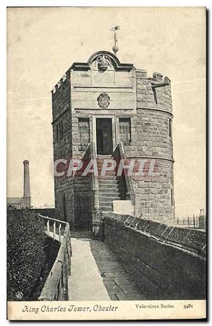Carte Postale Ancienne King Charles Tower Chester