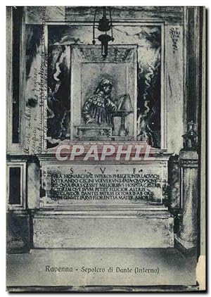 Carte Postale Ancienne Ravenna Sepolcro di Dante