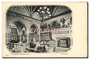 Carte Postale Ancienne The Sallon Eaton Hall Chester