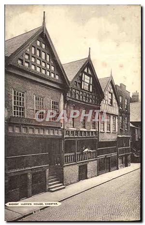 Carte Postale Ancienne Bishop Lloyd's House Chester
