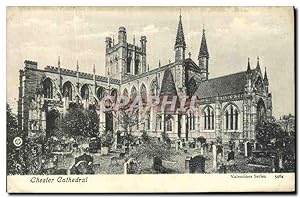 Carte Postale Ancienne Chester Cathedral