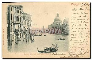 Carte Postale Ancienne Venezia Canal Grande dall Accademia