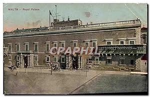 Bild des Verkufers fr Carte Postale Ancienne Malta Royal Palace zum Verkauf von CPAPHIL