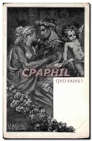 Bild des Verkufers fr Carte Postale Ancienne Quo Vadis zum Verkauf von CPAPHIL