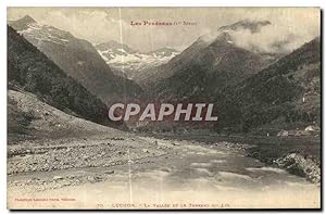 Carte Postale Ancienne Luchon La Vallée Et Le Torrent du Lys