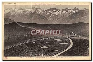 Carte Postale Ancienne Luchon Supebagneres Et Environs Le sommet du plateau