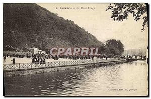 Carte Postale Ancienne Quimper Le Mont Frugy