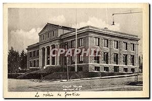 Carte Postale Ancienne Court House Vernon