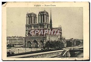 Carte Postale Ancienne Paris Notre Dame