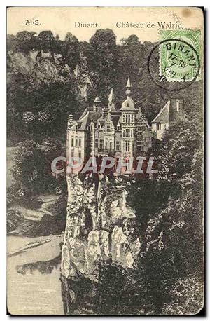 Carte Postale Ancienne Dinant Le Château de Walzin