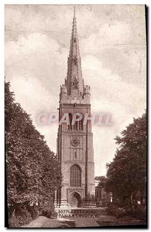 Carte Postale Ancienne kettering Parish Church