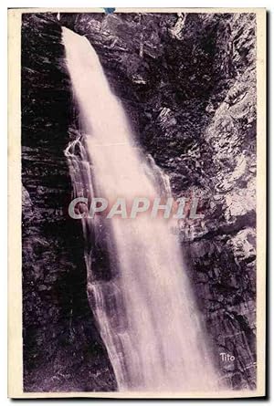 Carte Postale Ancienne Luchon Gouffre d'enfer