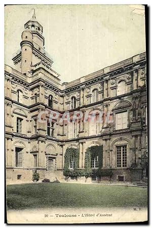 Carte Postale Ancienne Toulouse L'hôtel d'Assezat