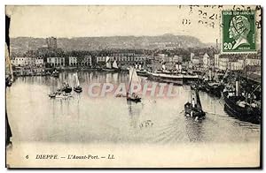 Bild des Verkufers fr Carte Postale Ancienne Dieppe L'Avant Port zum Verkauf von CPAPHIL