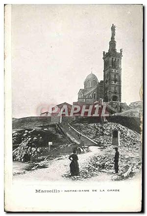 Carte Postale Ancienne Marseille Notre Dame de la Garde