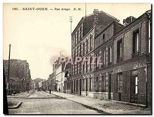 Carte Postale Ancienne Saint Ouen Rue Arago