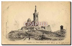 Carte Postale Ancienne Marseille Notre Dame de la Garde