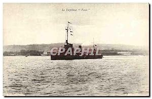 Imagen del vendedor de Carte Postale Ancienne Bateau Guerre Torpilleur Vesco a la venta por CPAPHIL