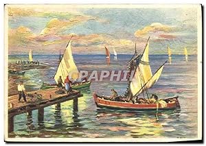 Image du vendeur pour Carte Postale Moderne Bateaux de peche mis en vente par CPAPHIL