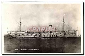 Image du vendeur pour Carte Postale Ancienne Bateau Guerre Le Rhin Navire cole mis en vente par CPAPHIL