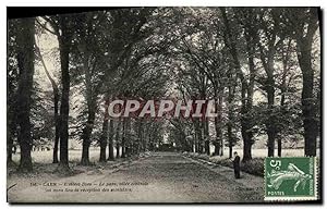 Seller image for Carte Postale Ancienne Caen Htel Dieu Le Parc Alle Centrale (ou aura lieu la reception des ministres) for sale by CPAPHIL