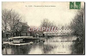 Image du vendeur pour Carte Postale Ancienne Caen vue gnrale de l'Ecole de Natation mis en vente par CPAPHIL