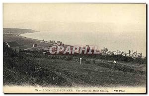 Bild des Verkufers fr Carte Postale Ancienne Blonville sur Mer vue prise au Mont Canisy zum Verkauf von CPAPHIL