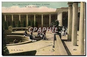 Seller image for Carte Postale Ancienne Deauville Les Bains L'Atrium for sale by CPAPHIL