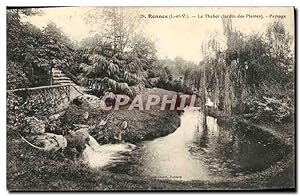 Image du vendeur pour Carte Postale Ancienne Rennes Le Thabor Paysage Jardin des plantes mis en vente par CPAPHIL
