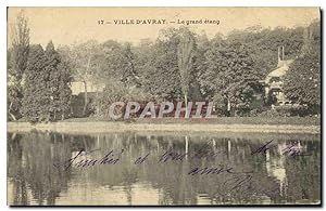 Carte Postale Ancienne Ville d'Avray Le Grande Etang