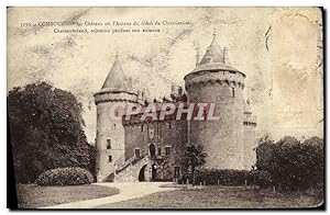 Carte Postale Ancienne Combourg Le Château ou Châteaubriand