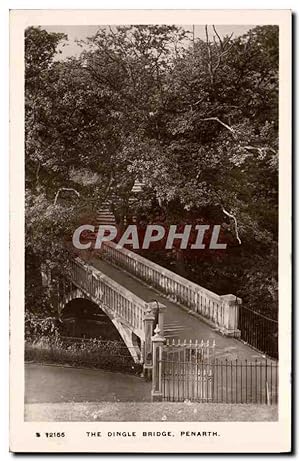 Carte Postale Ancienne The Dingle Bridge Penarth
