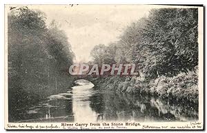 Carte Postale Ancienne River Garry from the Stone Bridge