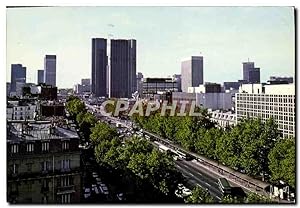 Carte Postale Moderne Neuilly Sur Seine Avenue Charles de Gaulle vue sur la Defense