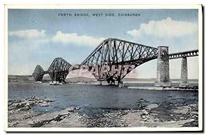 Carte Postale Ancienne Edinburgh Fort Bridge West side