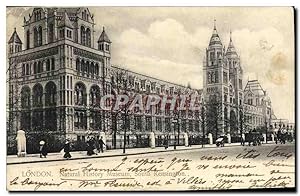 Bild des Verkufers fr Carte Postale Ancienne London Natural History Museum South Kensington zum Verkauf von CPAPHIL