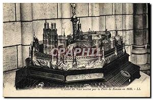 Imagen del vendedor de Carte Postale Ancienne Rennes Eglise Notre Dame Bonne Nouvelle Autel du Voeu motive par la Peste de REnnes en 1632 a la venta por CPAPHIL