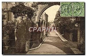 Carte Postale Ancienne Canterbury The Cathedral Monastery ruins