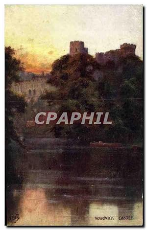 Carte Postale Ancienne Warwick Castle