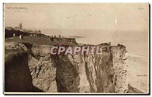 Carte Postale Ancienne East Cliff Cromer