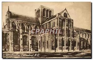 Carte Postale Ancienne Winchester Cathedral