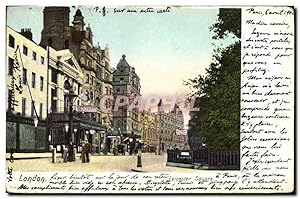 Carte Postale Ancienne London Leicester Square