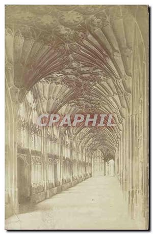 Carte Postale Ancienne Westbury on Severn Cathédrale Cloître
