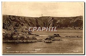 Carte Postale Ancienne Petit Port From Saints Bay Guernsey