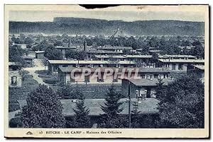 Bild des Verkufers fr Carte Postale Ancienne Bitche Le Camp Maisons des Officiers zum Verkauf von CPAPHIL